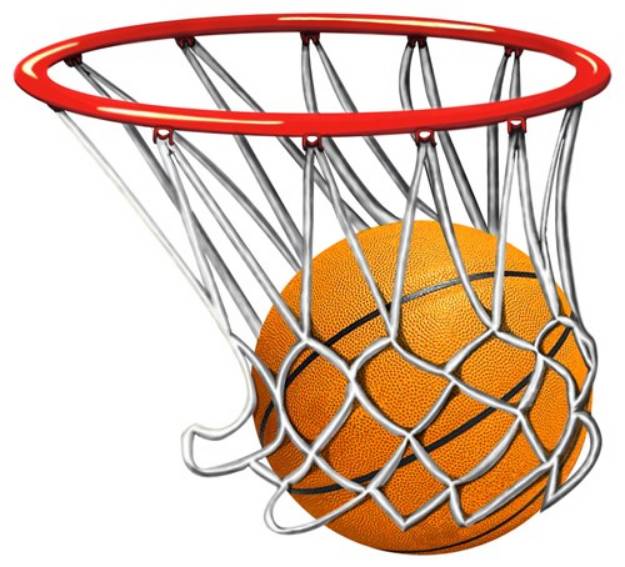 Picture of Basketball Hoop SVG File