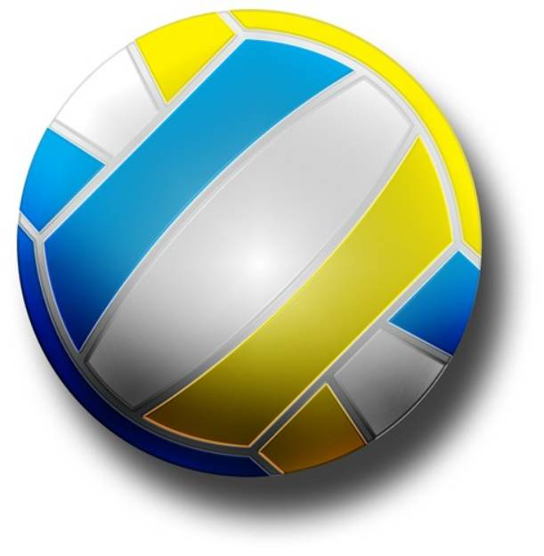 Picture of Volleyball SVG File