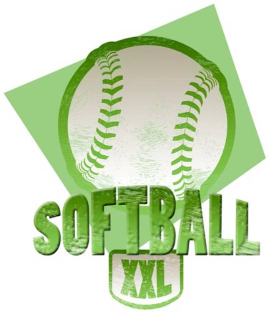 Picture of Softball Xxl SVG File