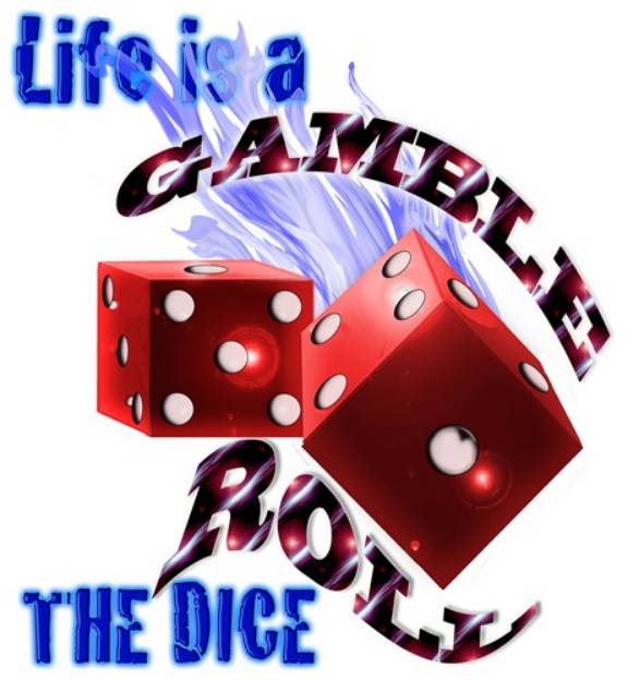 Picture of Roll The Dice SVG File