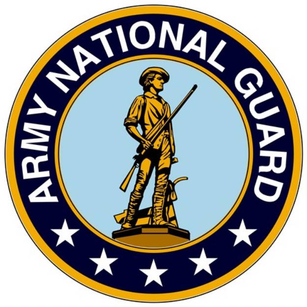 Picture of Army National Guard Seal SVG File