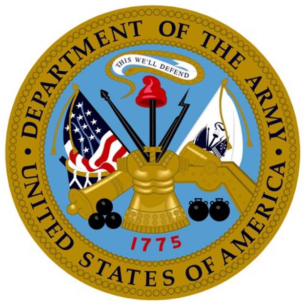 Picture of Army Seal SVG File