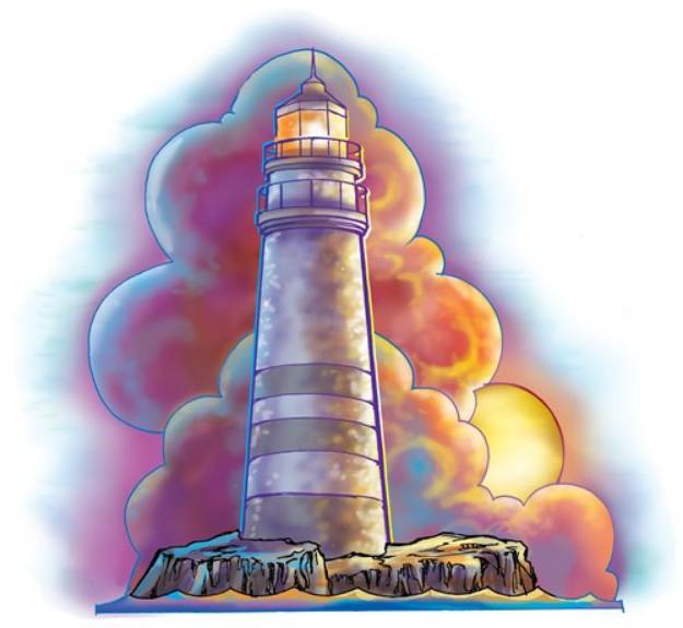 Picture of Lighthouse SVG File