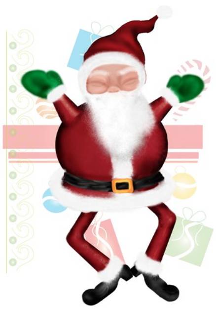 Picture of Santa SVG File