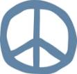 Picture of Peace Symbol SVG File