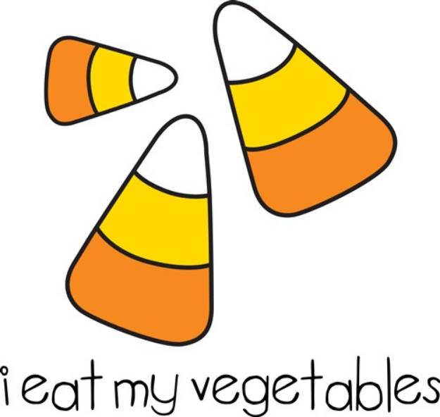 Picture of Eat My Vegetables SVG File