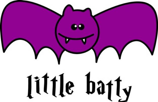 Picture of Little Batty SVG File