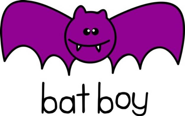 Picture of Bat Boy SVG File