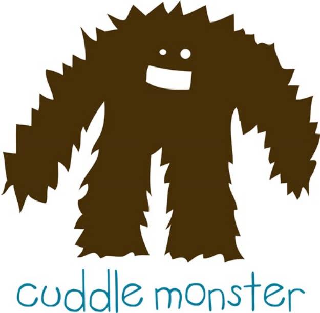 Picture of Cuddle Monster SVG File