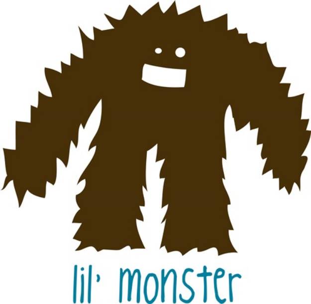 Picture of Lil Monster SVG File