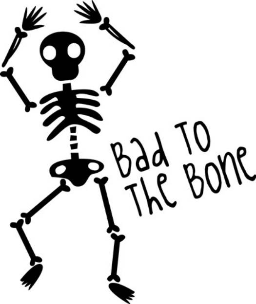 Picture of Bone Skeleton SVG File