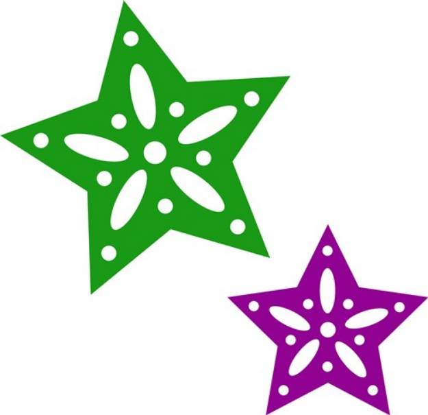 Picture of Stars SVG File