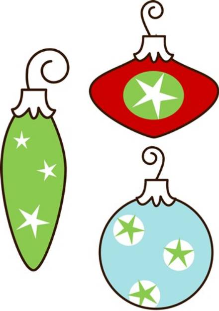Picture of Retro Ornaments SVG File