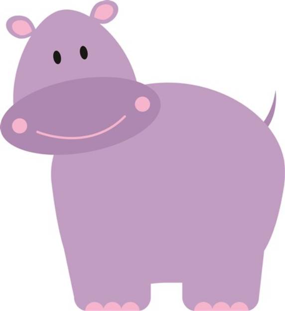 Picture of Hippo SVG File
