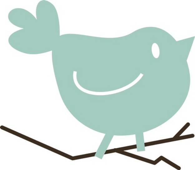 Picture of Blue Bird  SVG File