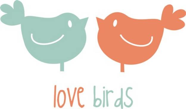 Picture of Love Birds SVG File