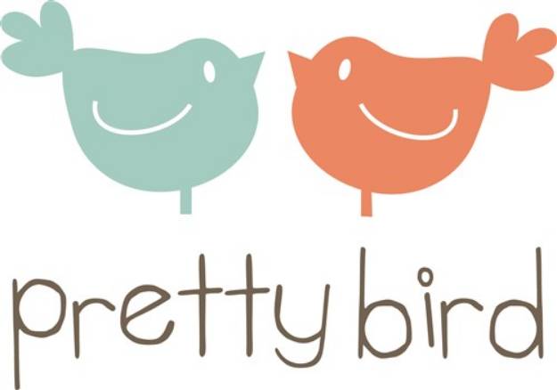 Picture of Pretty Bird SVG File