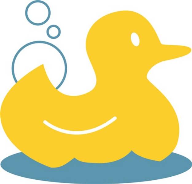 Picture of Yellow Ducky SVG File
