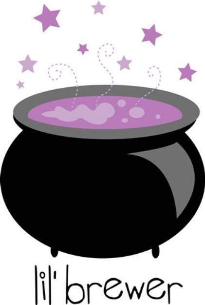 Picture of Cauldron Lil Brewer SVG File