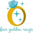 Picture of Golden Rings SVG File