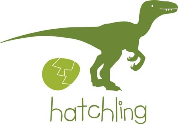 Picture of Raptor Hatchling SVG File
