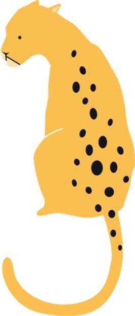 Picture of Cheetah SVG File