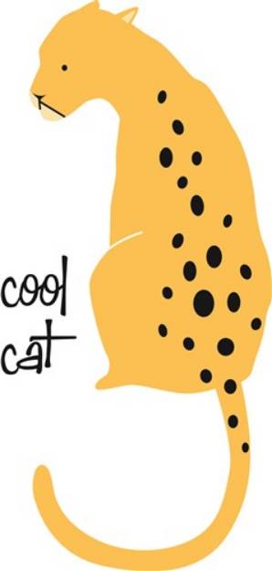 Picture of Cool Cat SVG File