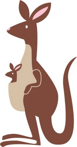Picture of Kangaroo SVG File