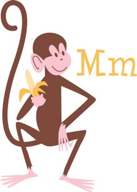 Picture of Monkey M SVG File