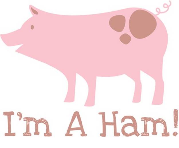 Picture of Im A Ham SVG File