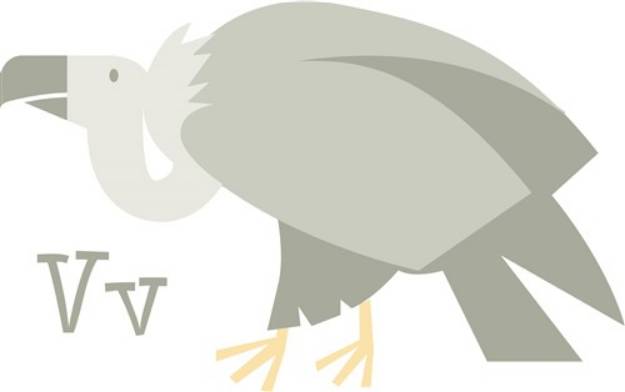 Picture of V For Vulture SVG File