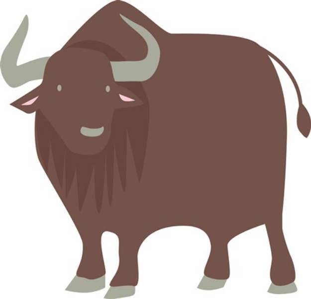 Picture of Yak SVG File