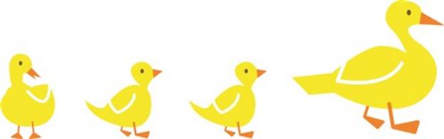 Picture of Ducks SVG File