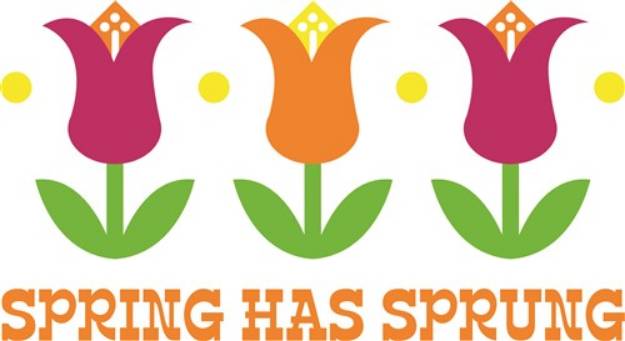 Picture of Spring Has Sprung SVG File