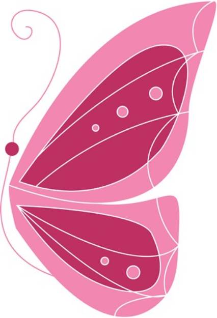 Picture of Butterfly Kisses SVG File