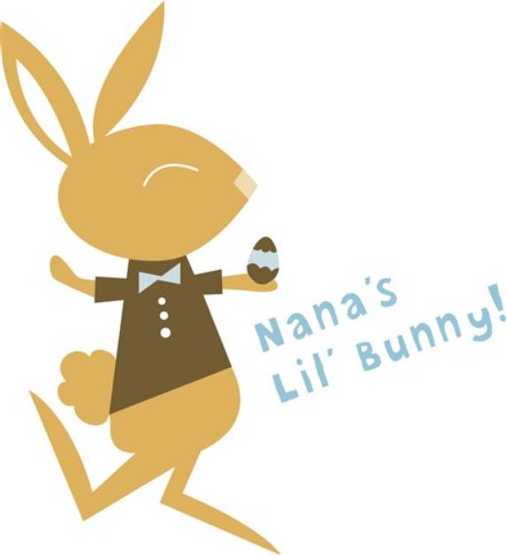 Picture of Nanas Lil Bunny SVG File