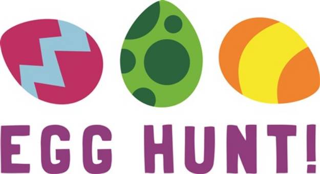 Picture of Egg Hunt SVG File
