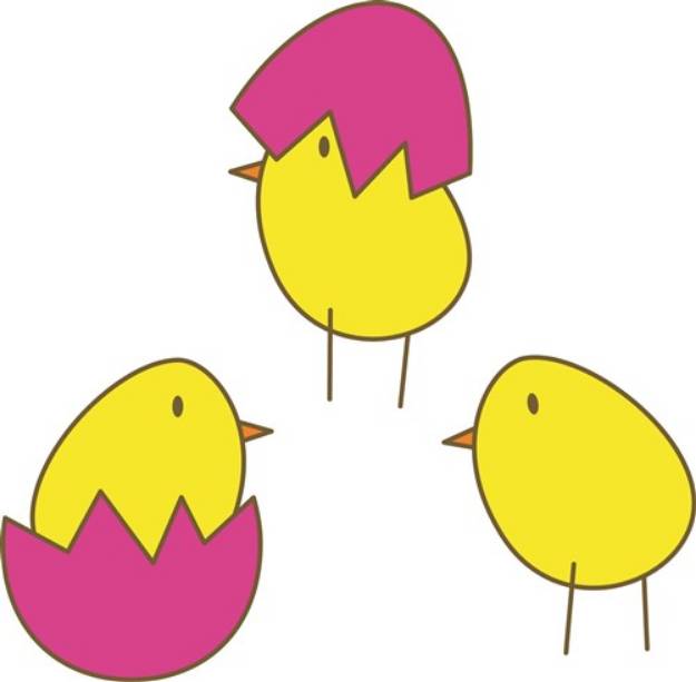 Picture of Chicks SVG File