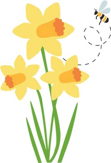 Picture of Daffodil SVG File