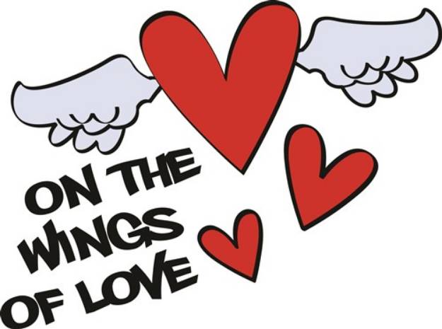 Picture of Wings Of Love SVG File