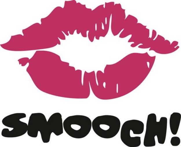 Picture of Smooch Lips SVG File