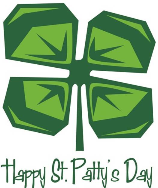 Picture of St Pattys Day Clover SVG File