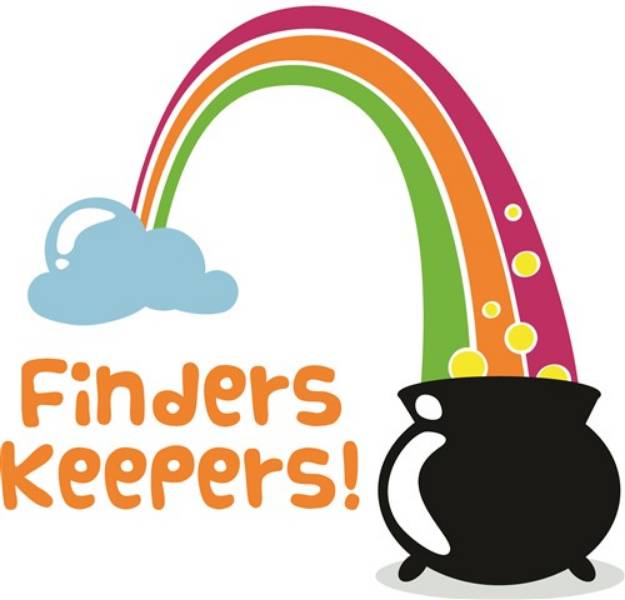 Picture of Finders Keepers! SVG File