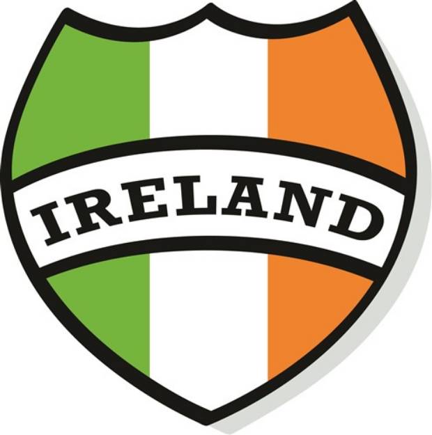 Picture of Ireland Crest SVG File