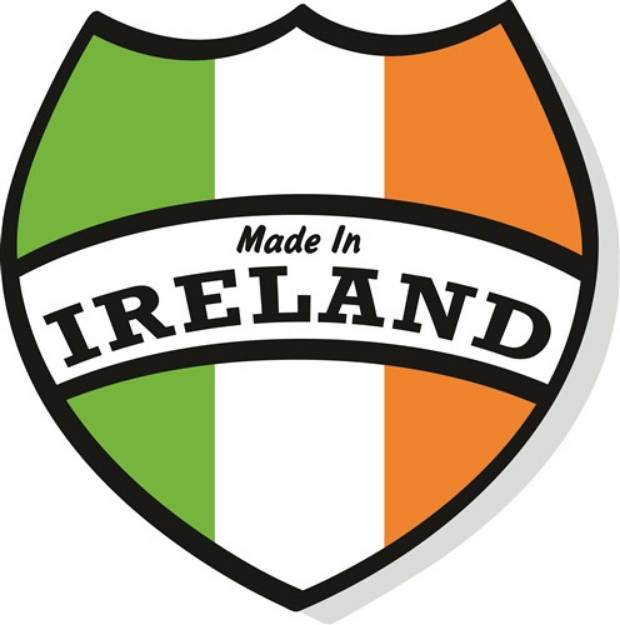 Picture of Made In Ireland Crest SVG File