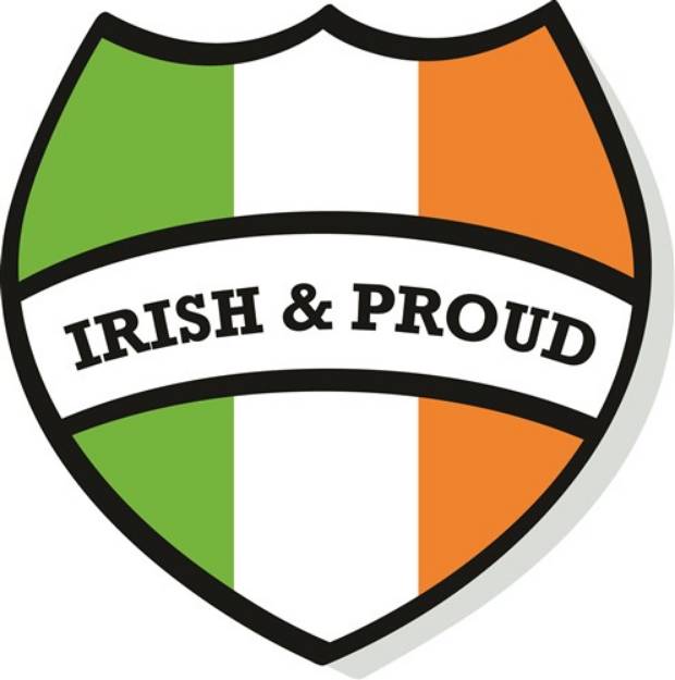 Picture of Irish & Proud SVG File