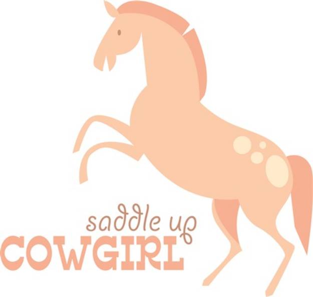 Picture of Saddle Up Cowgirl SVG File