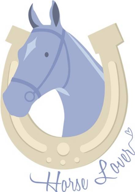Picture of Horse Lover SVG File