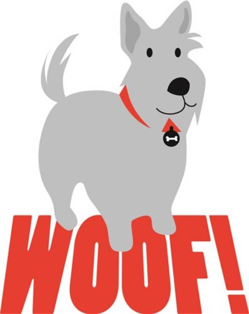 Picture of Terrier Woof SVG File
