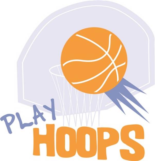 Picture of Play Hoops SVG File